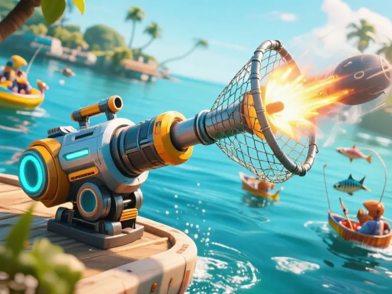 捕鱼大亨网页版 游戏画面